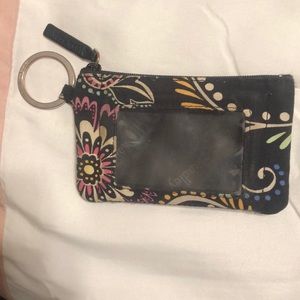 Vera Bradley Id keychain/money holders
